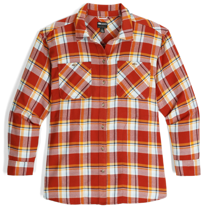 Women's Feedback Flannel Twill Shirt-Plus