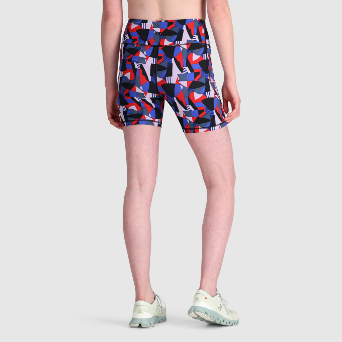 Women's Ad-Vantage Printed Shorts - 6" Inseam