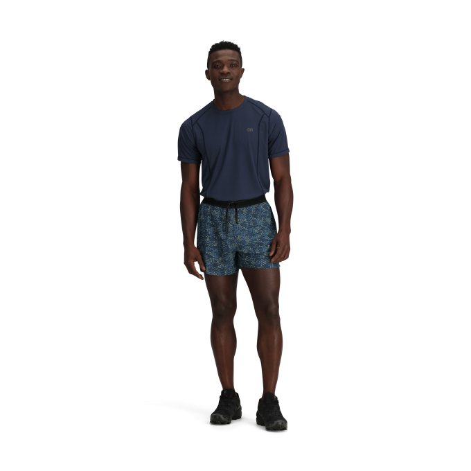 Men's Swift Lite Printed Shorts - 5" Inseam